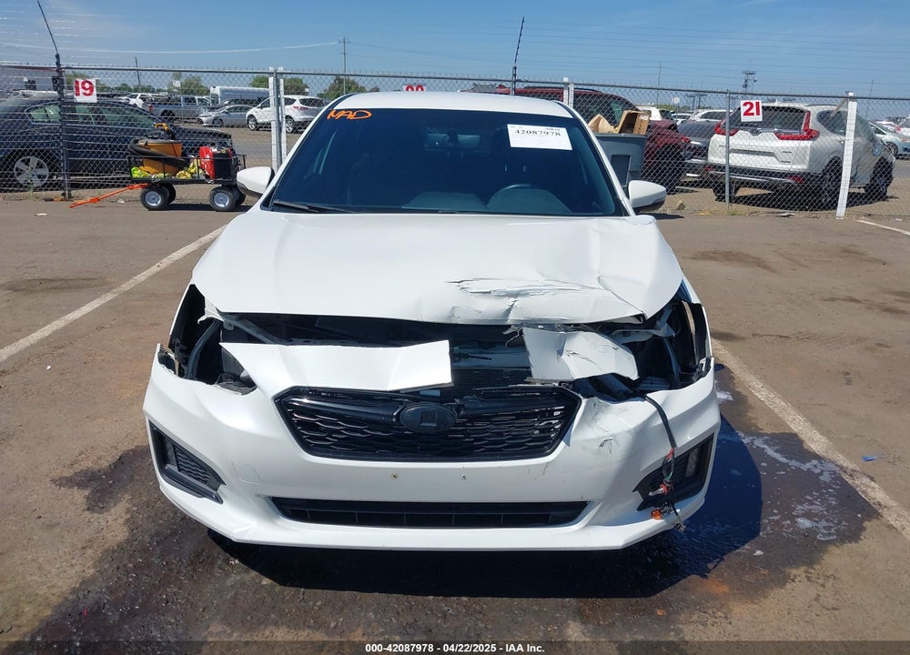 2019 SUBARU IMPREZA VIN: 4S3GTAJ69K1750606