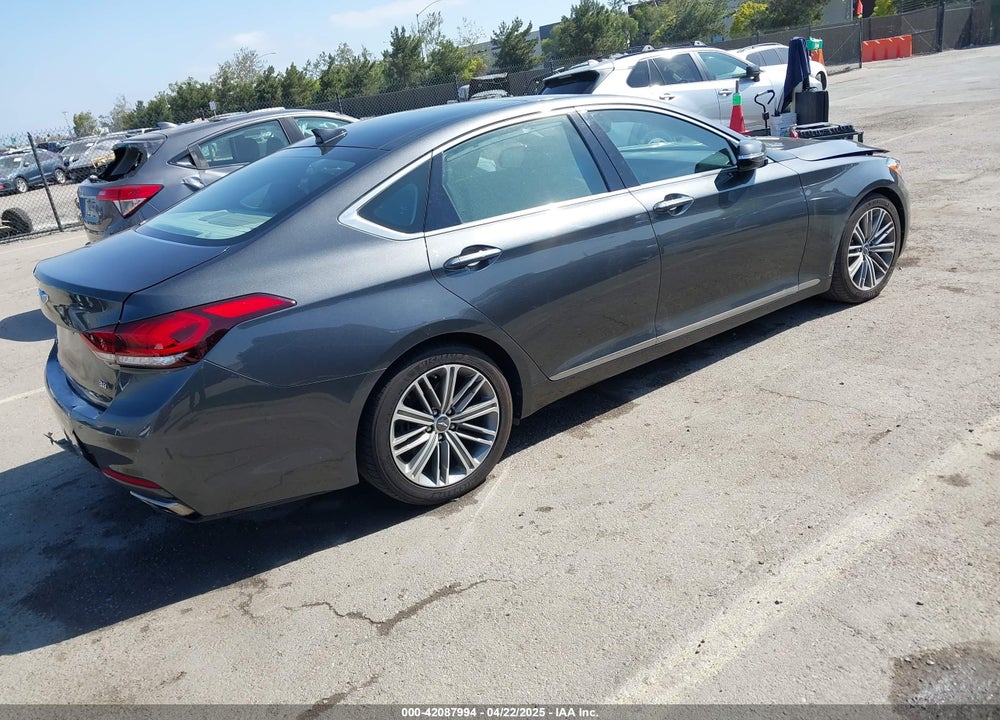 2018 GENESIS G80 3.8 VIN: KMHGN4JEXJU266505