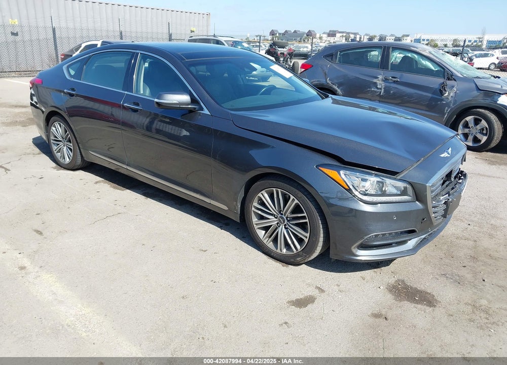 2018 GENESIS G80 3.8 VIN: KMHGN4JEXJU266505