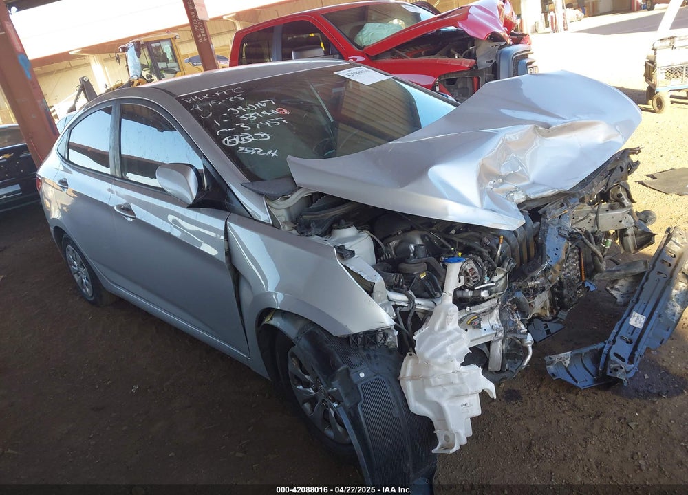 2017 HYUNDAI ACCENT SE VIN: KMHCT4AE5HU340167