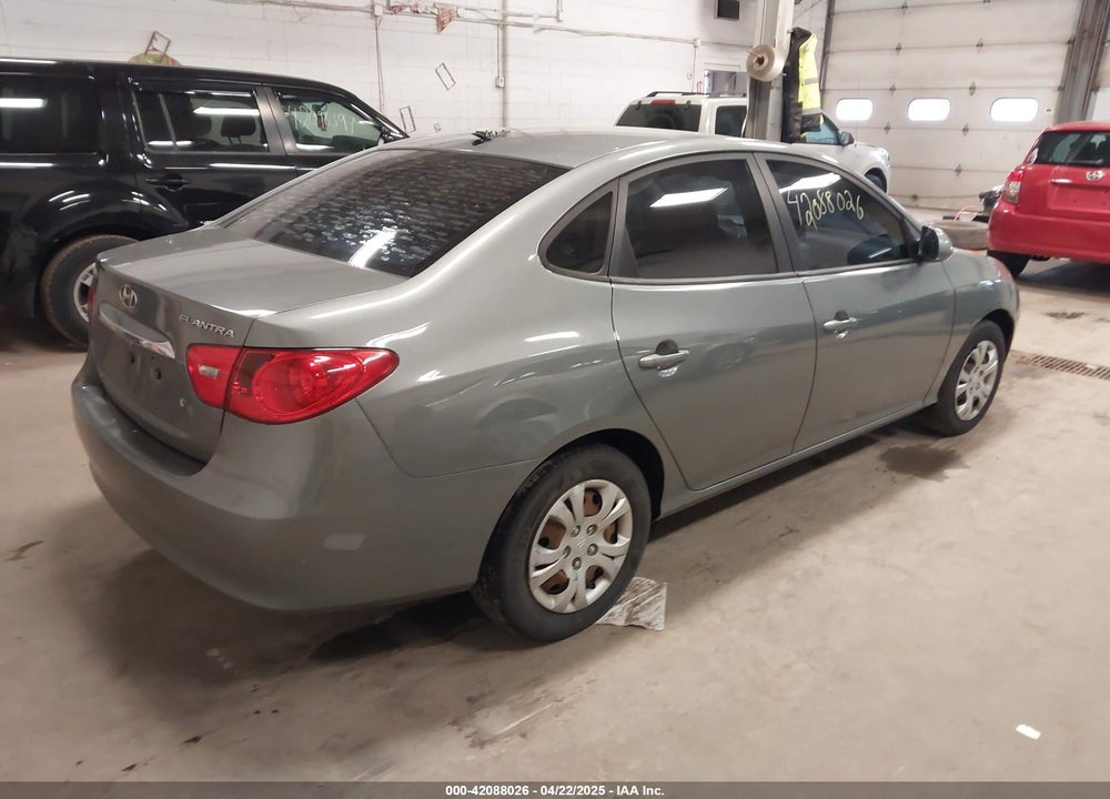 2010 HYUNDAI ELANTRA VIN: KMHDU4AD9AU937417