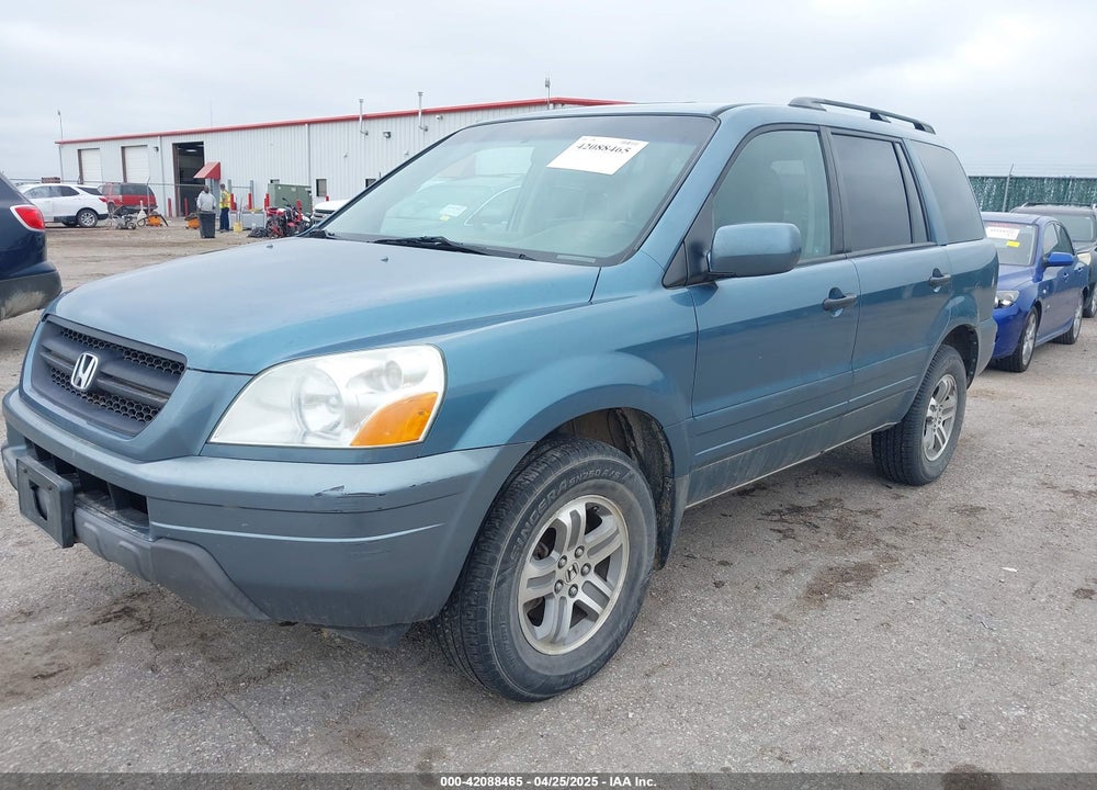 2005 HONDA PILOT EX-L VIN: 2HKYF18605H527479