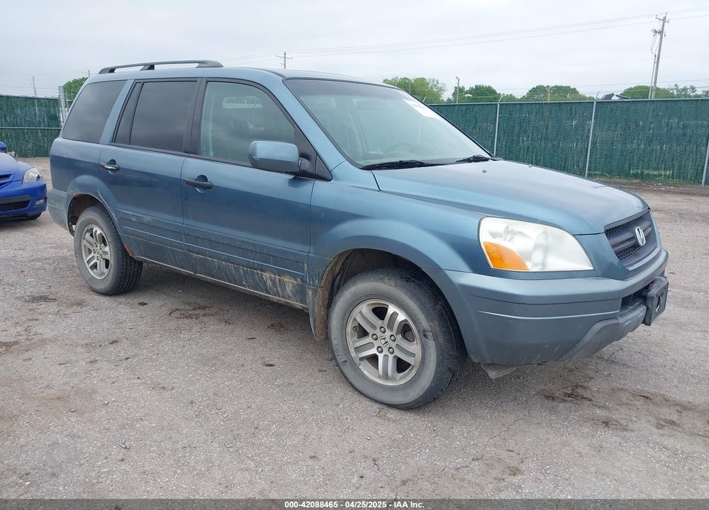 2005 HONDA PILOT EX-L VIN: 2HKYF18605H527479