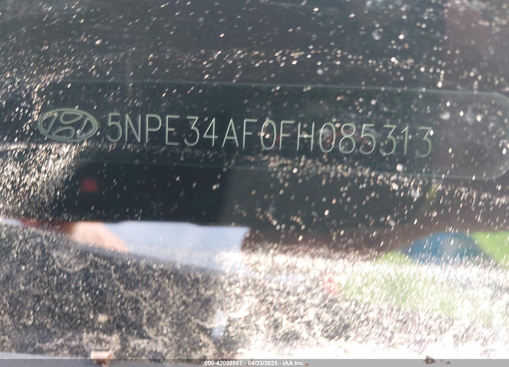 2015 HYUNDAI SONATA VIN: 5NPE34AF0FH085313