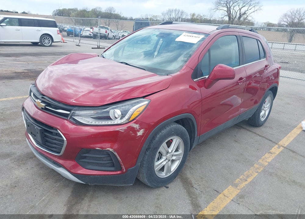 2019 CHEVROLET TRAX VIN: 3GNCJLSB3KL383083