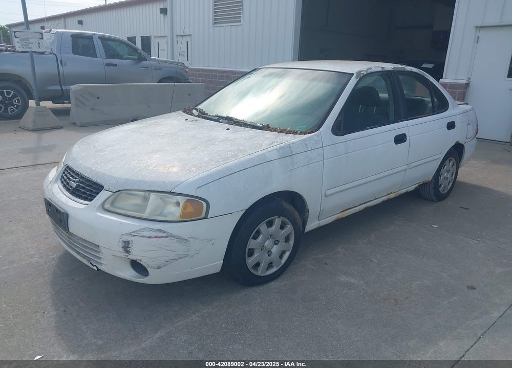 2002 NISSAN SENTRA XE VIN: 3N1CB51D02L620913