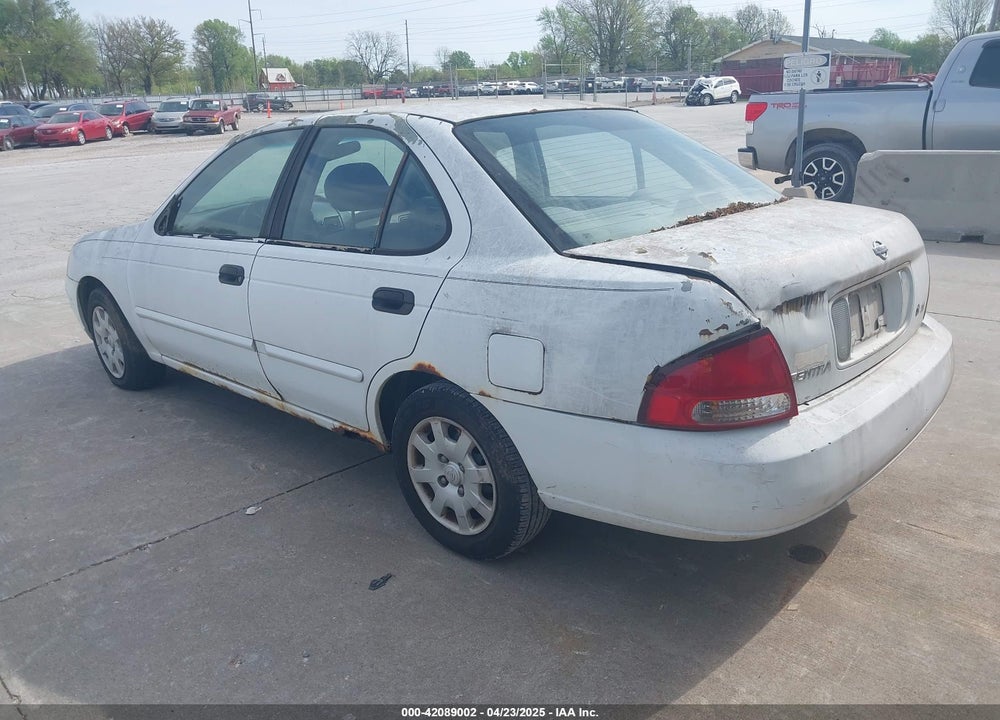 2002 NISSAN SENTRA XE VIN: 3N1CB51D02L620913
