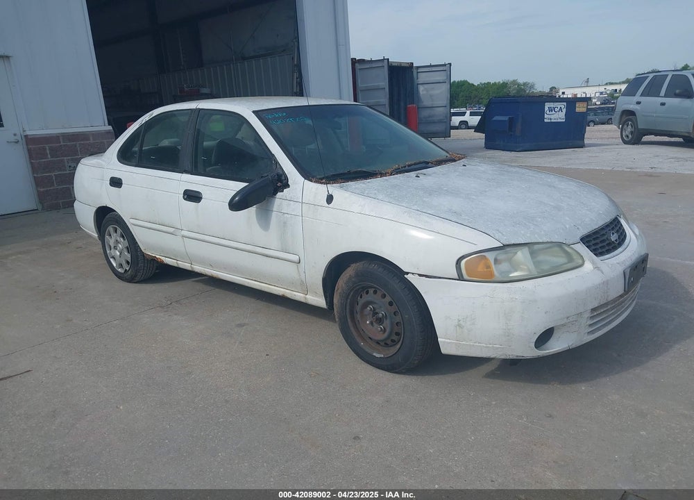 2002 NISSAN SENTRA XE VIN: 3N1CB51D02L620913