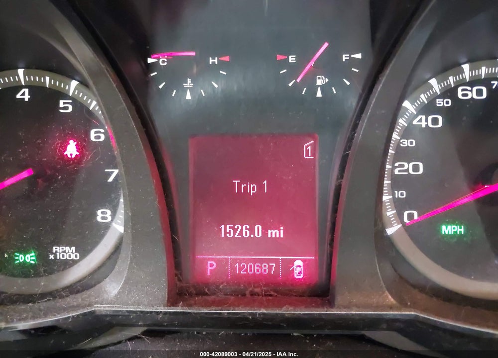 2010 GMC TERRAIN SLE-2 VIN: 2CTFLEEW7A6231955