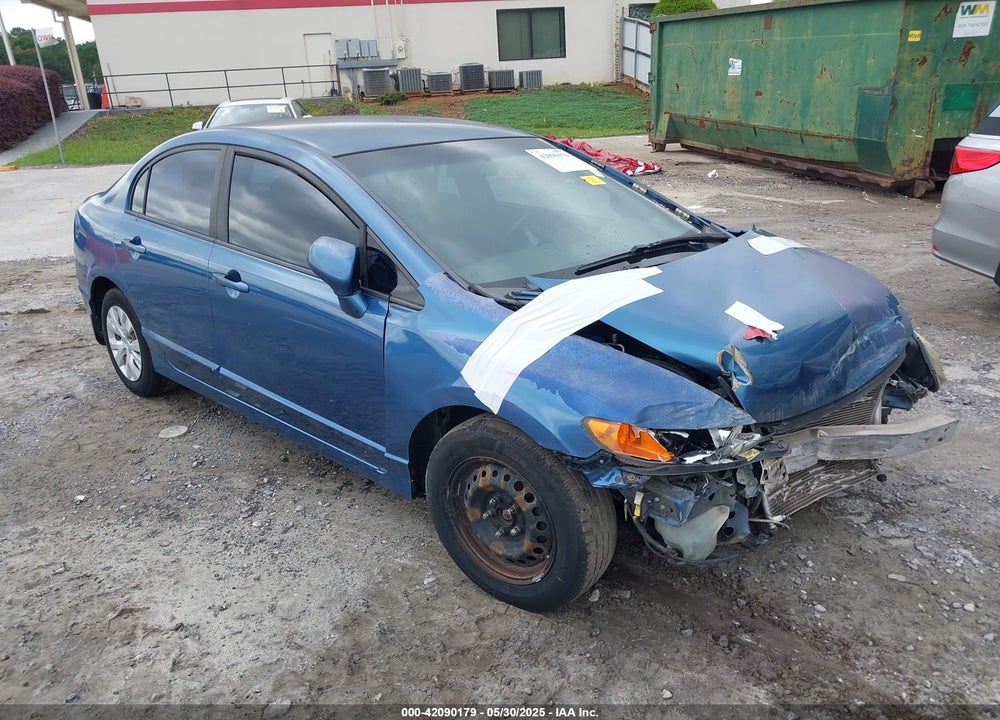2007 HONDA CIVIC VIN: 1HGFA16507L118026