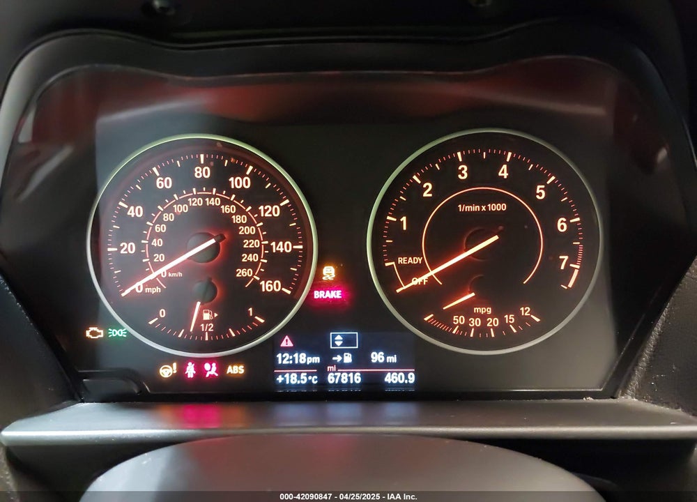 2015 BMW M235 VIN: WBA1J7C5XFV289480