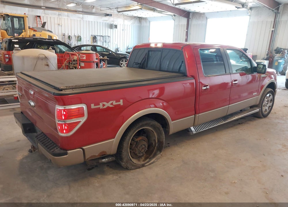2012 FORD F-150 LARIAT VIN: 1FTFW1ET1CFB33711