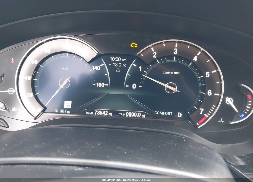 2018 BMW 540 VIN: WBAJE7C58JWD49881