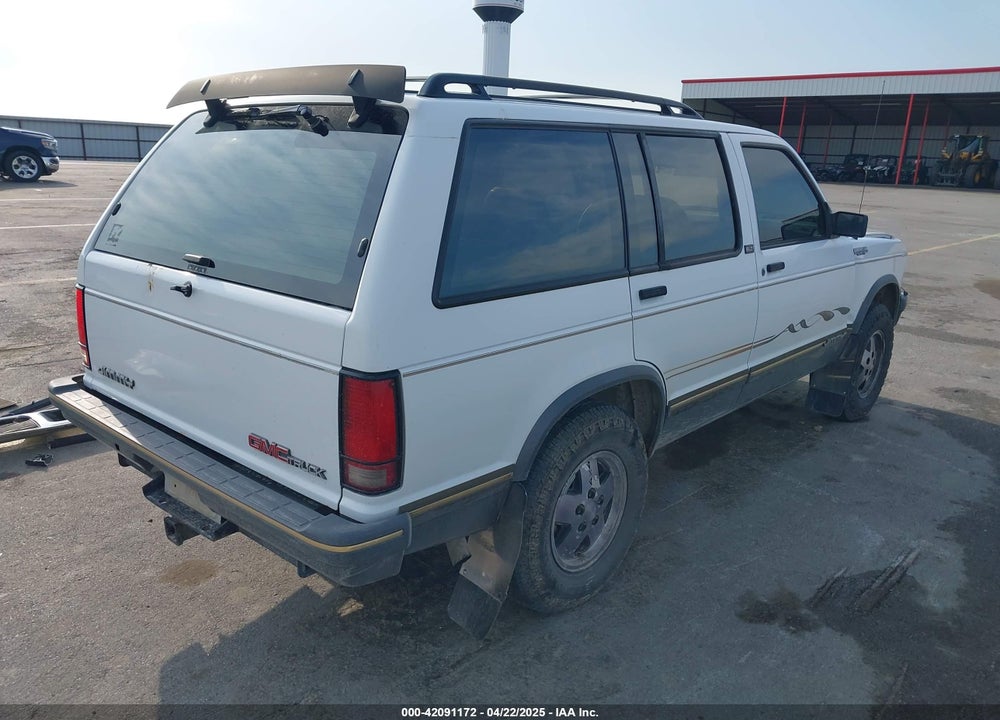 1994 GMC S15 JIMMY VIN: 1GKDT13W0R2513978