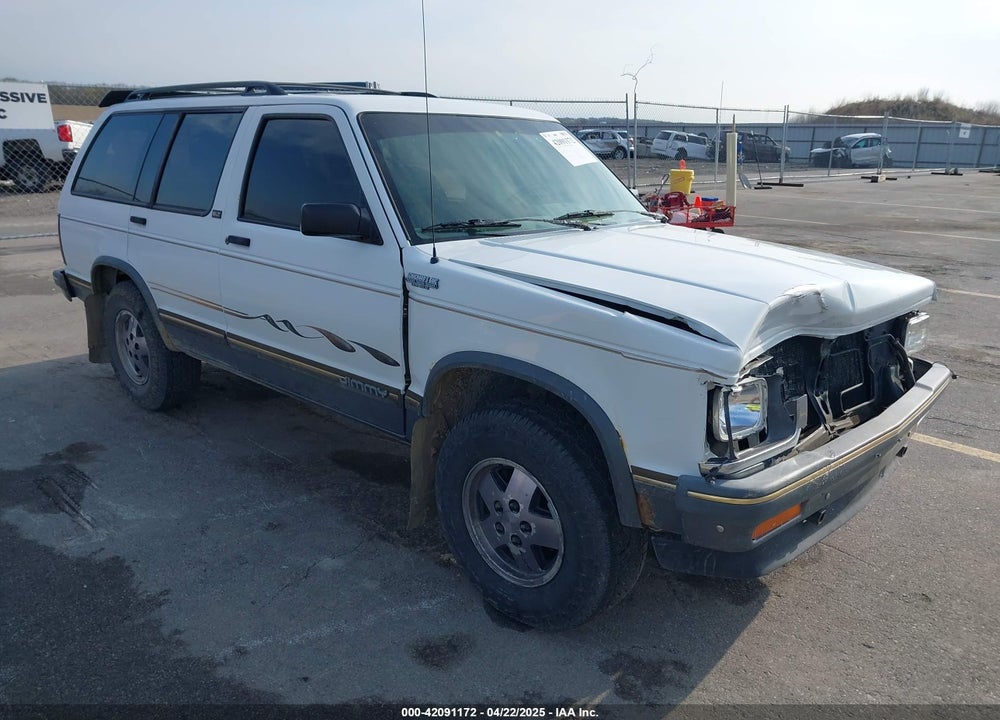 1994 GMC S15 JIMMY VIN: 1GKDT13W0R2513978