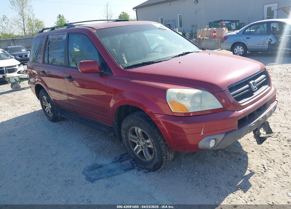 2004 HONDA PILOT EX-L VIN: 2HKYF18664H558816