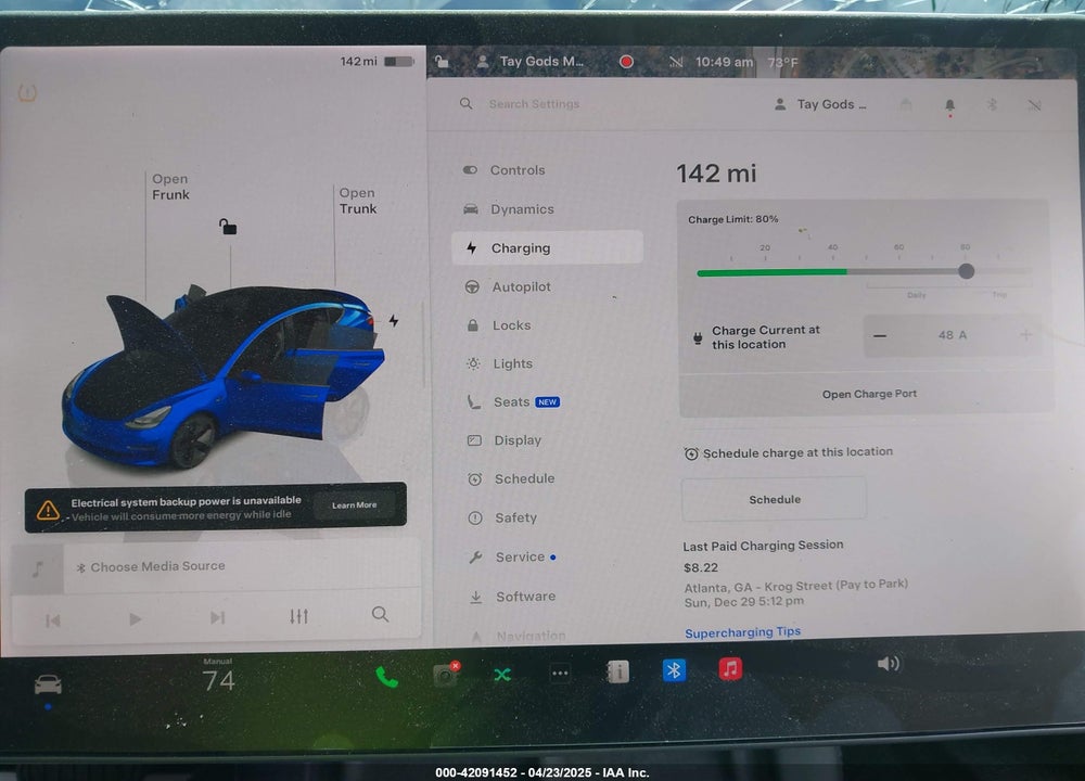 2022 TESLA MODEL 3 VIN: 5YJ3E1EB4NF184088