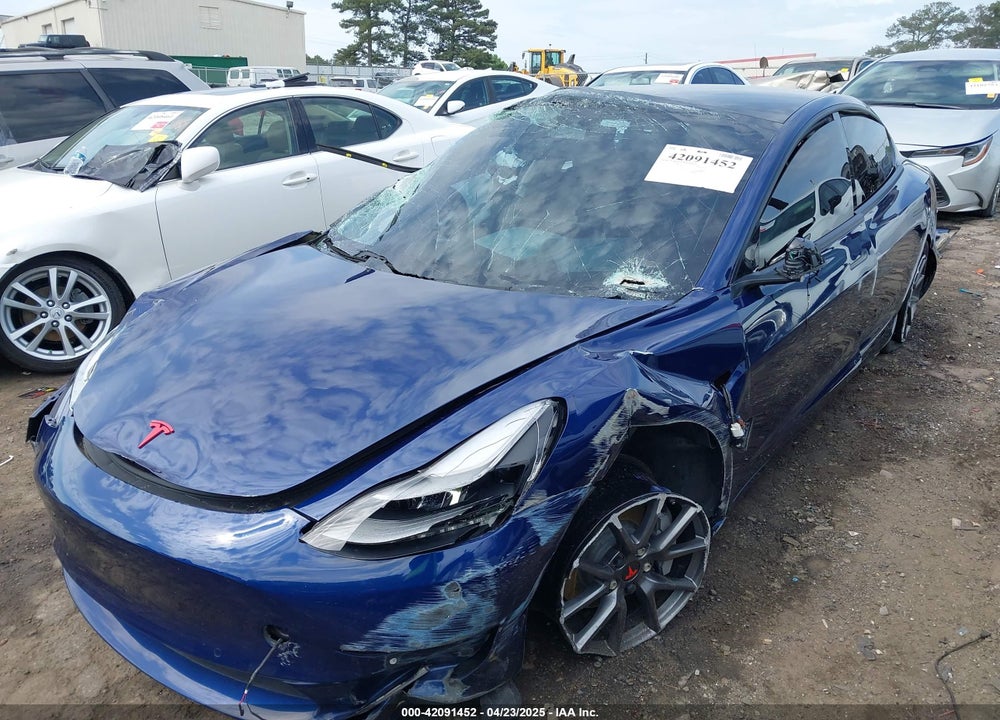 2022 TESLA MODEL 3 VIN: 5YJ3E1EB4NF184088