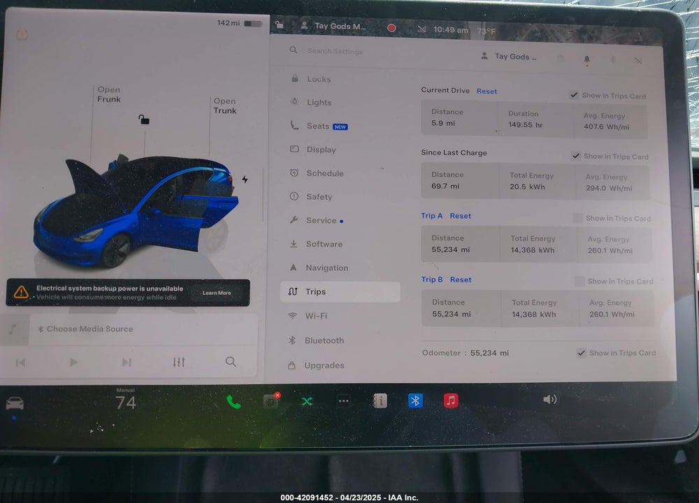 2022 TESLA MODEL 3 VIN: 5YJ3E1EB4NF184088