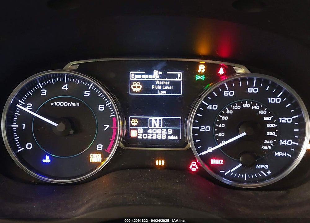 2017 SUBARU CROSSTREK 2.0I LIMITED VIN: JF2GPAKC4HH278664