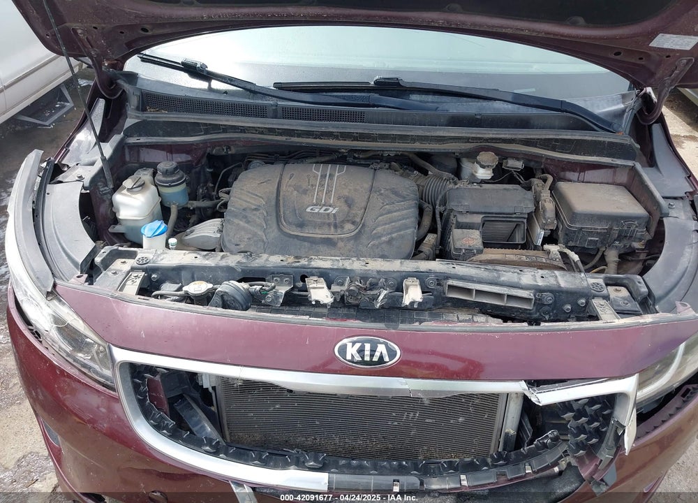 2017 KIA SEDONA VIN: KNDMB5C10H6229106