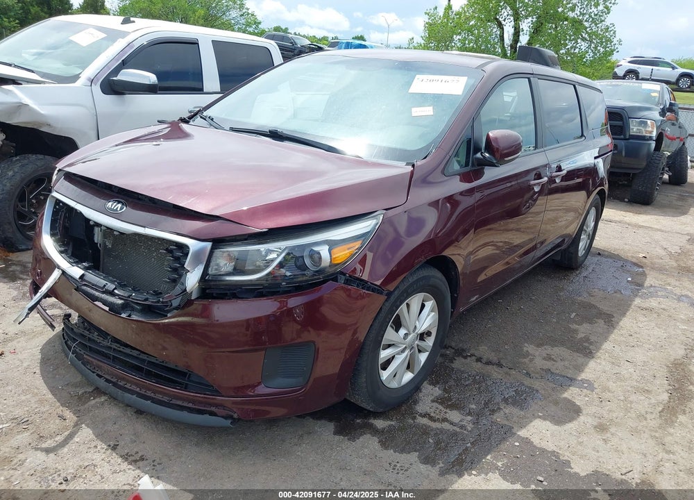 2017 KIA SEDONA VIN: KNDMB5C10H6229106