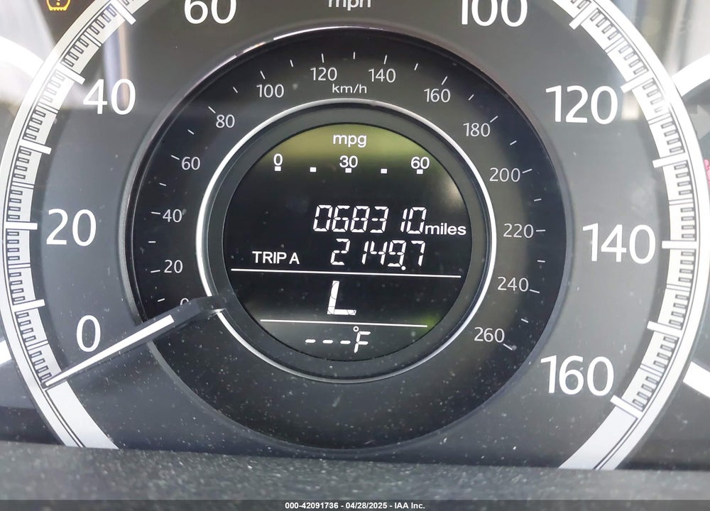 2014 HONDA ACCORD VIN: 1HGCR2F76EA031789