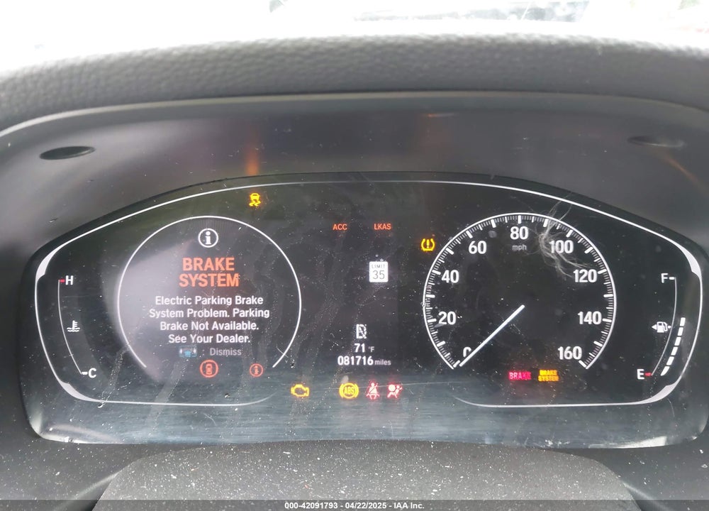 2020 HONDA ACCORD VIN: 1HGCV1F18LA053677