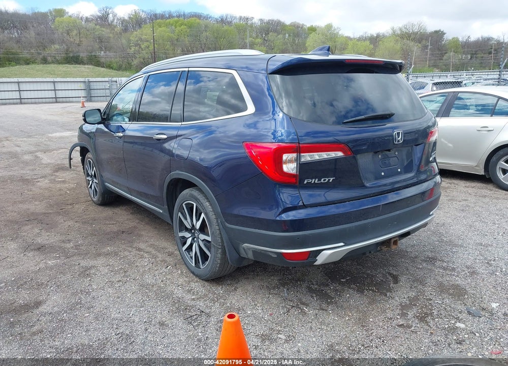 2019 HONDA PILOT TOURING VIN: 5FNYF6H68KB001978