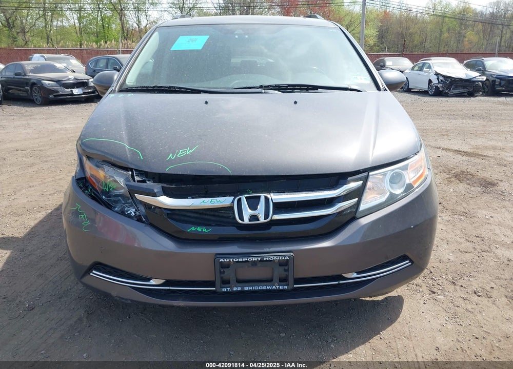 2016 HONDA ODYSSEY EX-L VIN: 5FNRL5H69GB109427