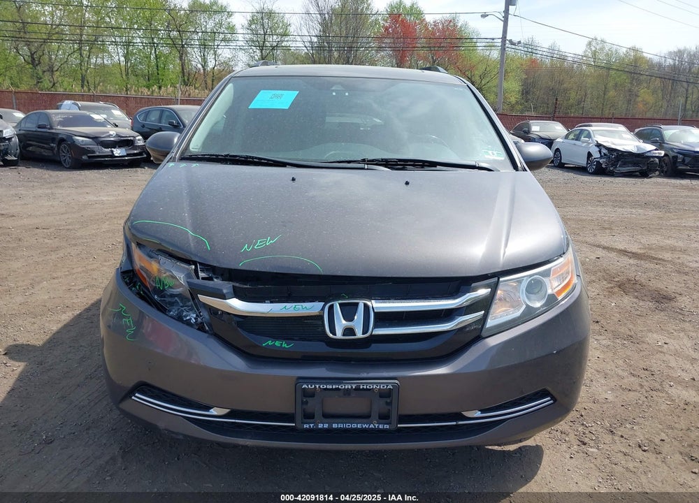 2016 HONDA ODYSSEY EX-L VIN: 5FNRL5H69GB109427