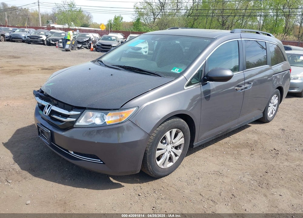 2016 HONDA ODYSSEY EX-L VIN: 5FNRL5H69GB109427