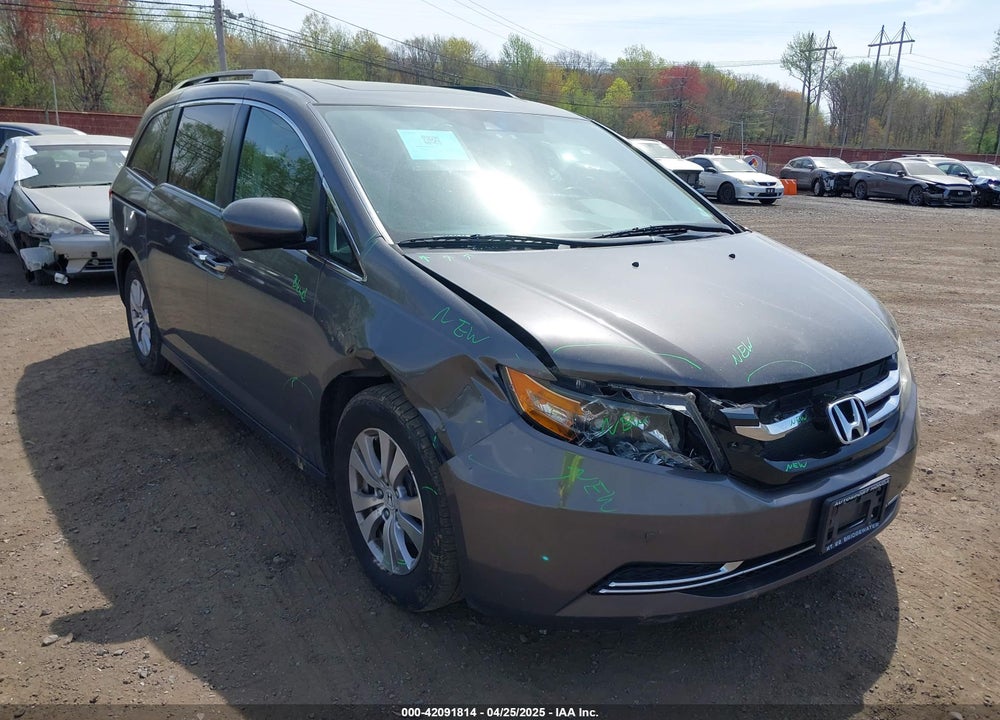 2016 HONDA ODYSSEY EX-L VIN: 5FNRL5H69GB109427