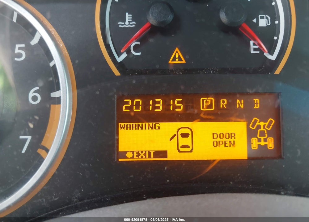 2009 NISSAN TITAN SE VIN: 1N6AA07C39N315678