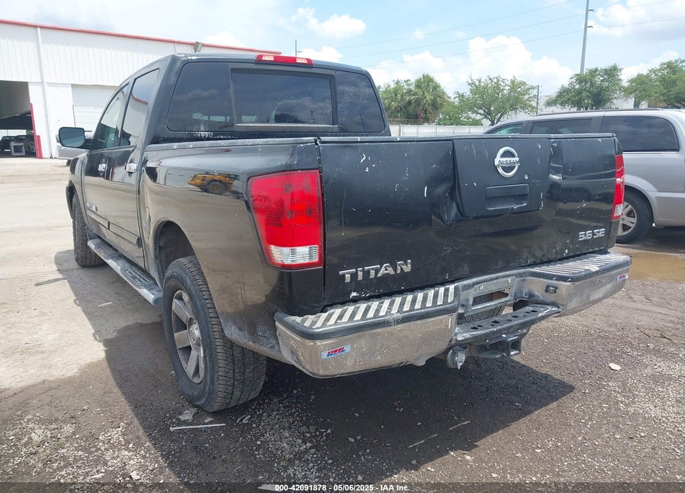 2009 NISSAN TITAN SE VIN: 1N6AA07C39N315678