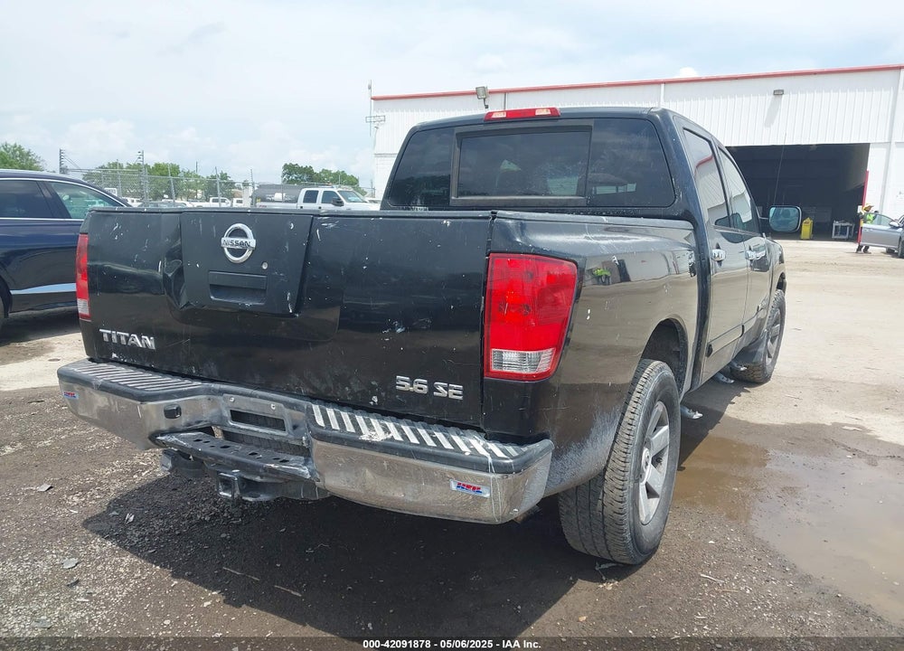2009 NISSAN TITAN SE VIN: 1N6AA07C39N315678