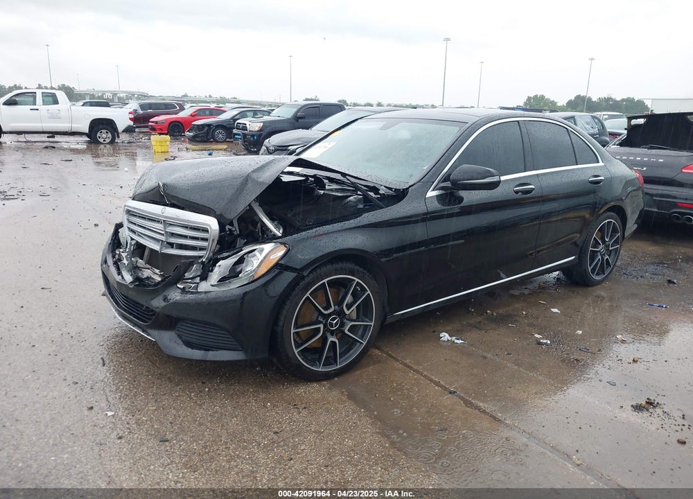 2016 MERCEDES-BENZ C 300 LUXURY/SPORT VIN: 55SWF4JB9GU108417