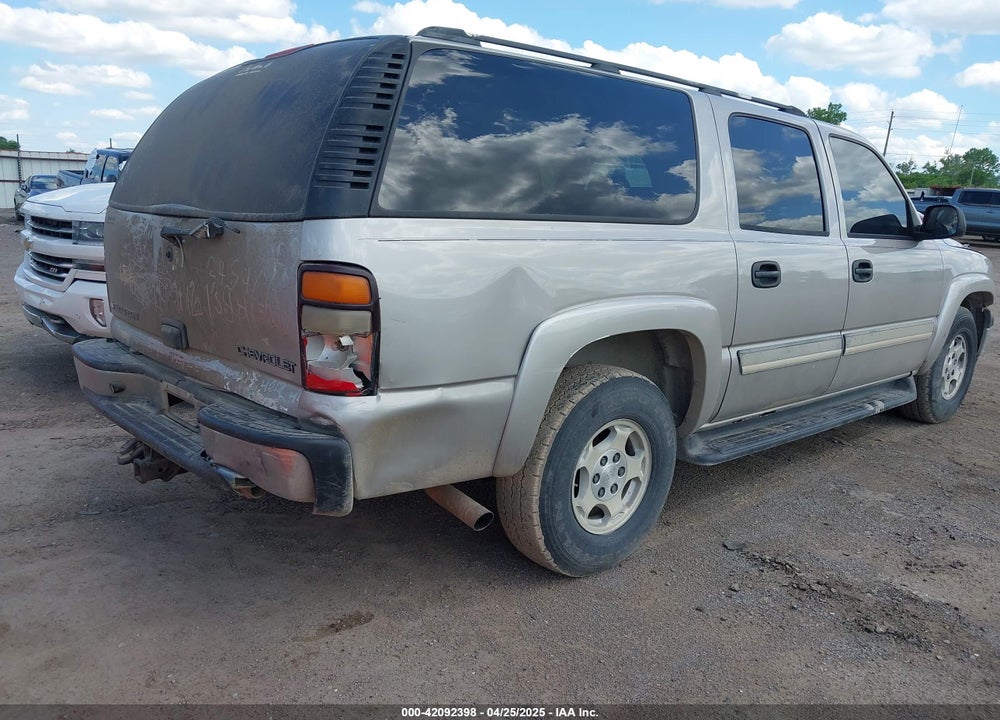 2005 CHEVROLET SUBURBAN 1500 LS VIN: 3GNFK16Z55G209308