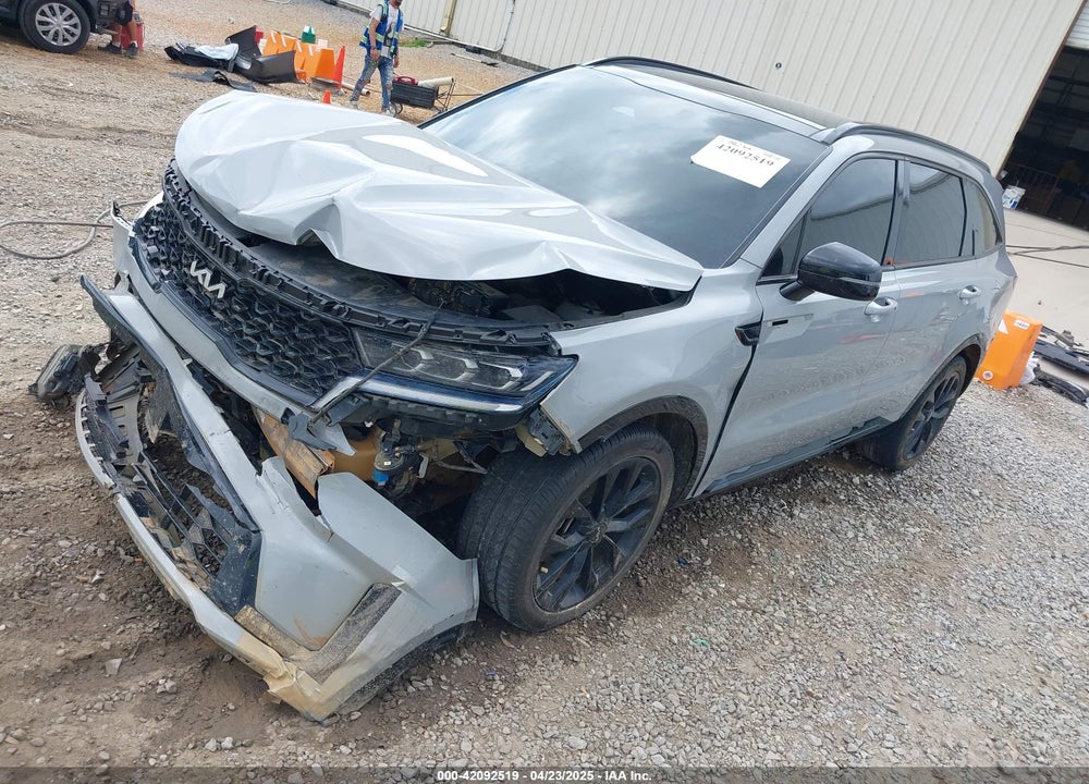 2022 KIA SORENTO SX VIN: 5XYRK4LF7NG127080
