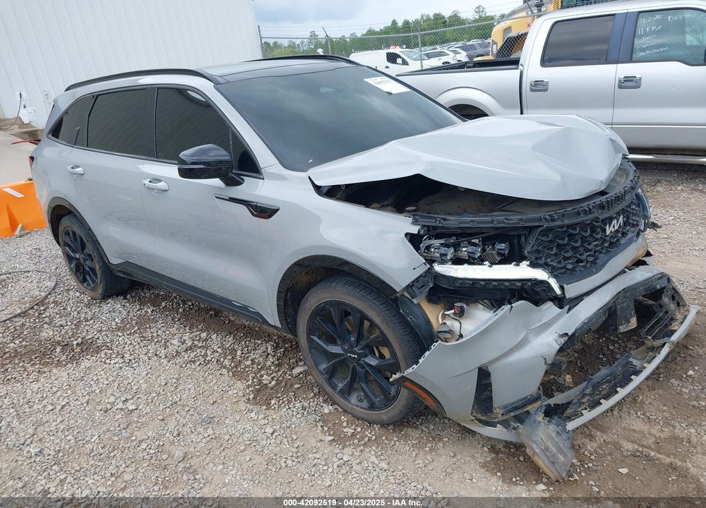 2022 KIA SORENTO SX VIN: 5XYRK4LF7NG127080