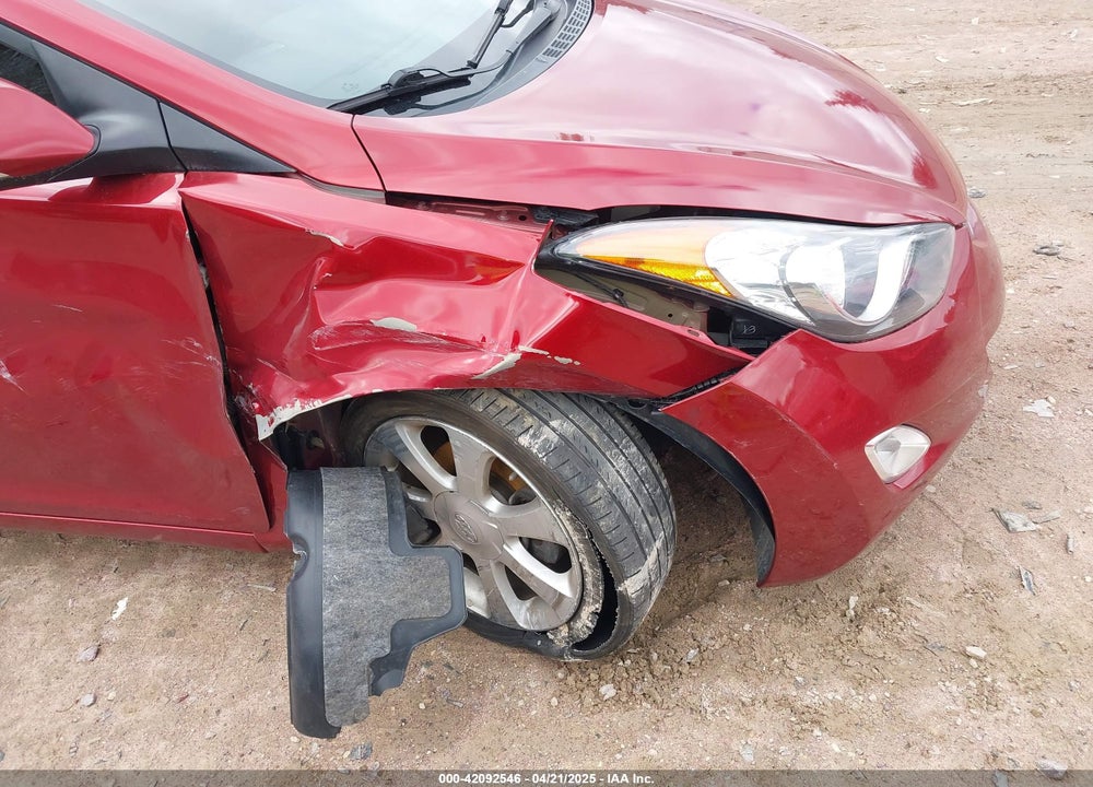 2013 HYUNDAI ELANTRA LIMITED VIN: 5NPDH4AEXDH330961