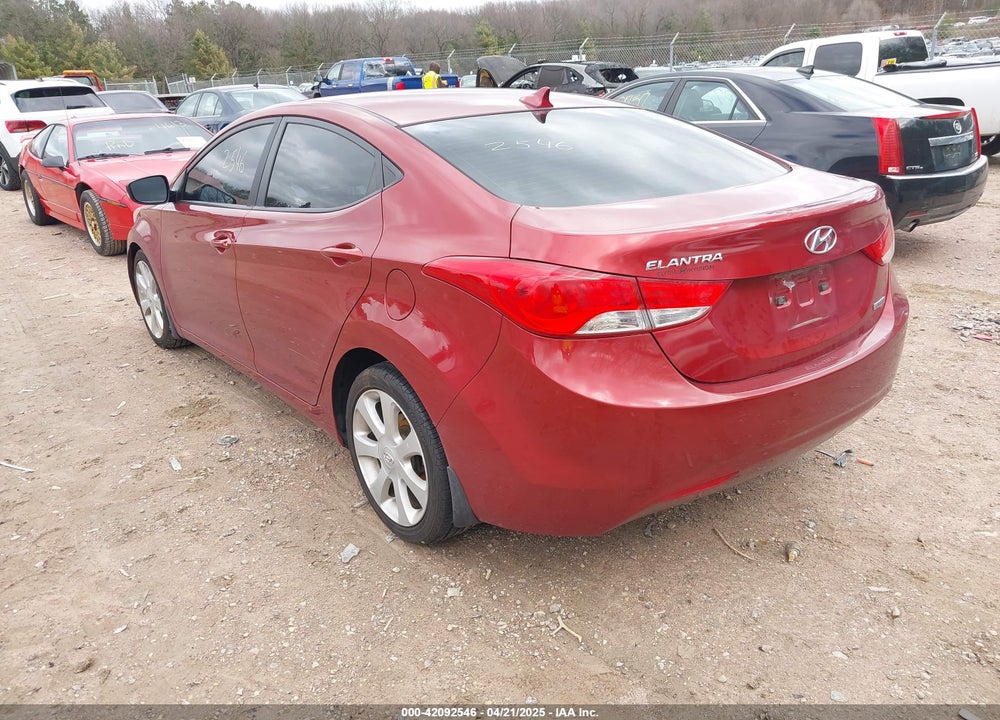 2013 HYUNDAI ELANTRA LIMITED VIN: 5NPDH4AEXDH330961