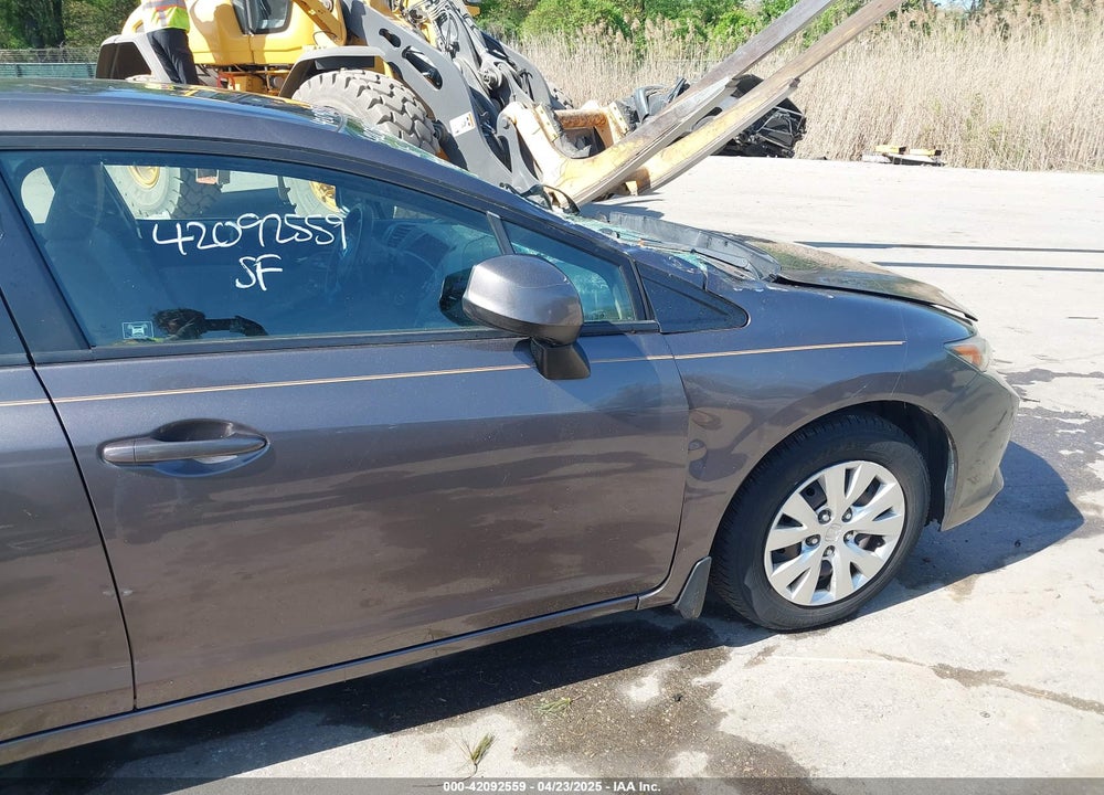2012 HONDA CIVIC LX VIN: 19XFB2F52CE348431