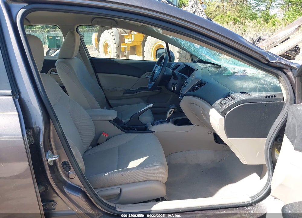2012 HONDA CIVIC LX VIN: 19XFB2F52CE348431