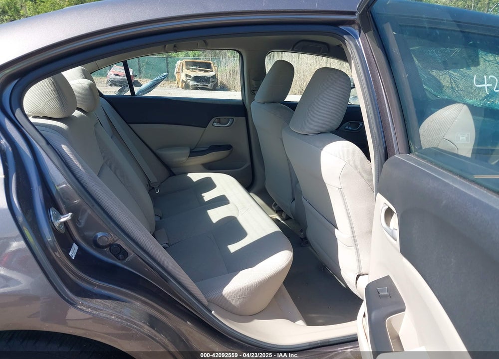 2012 HONDA CIVIC LX VIN: 19XFB2F52CE348431