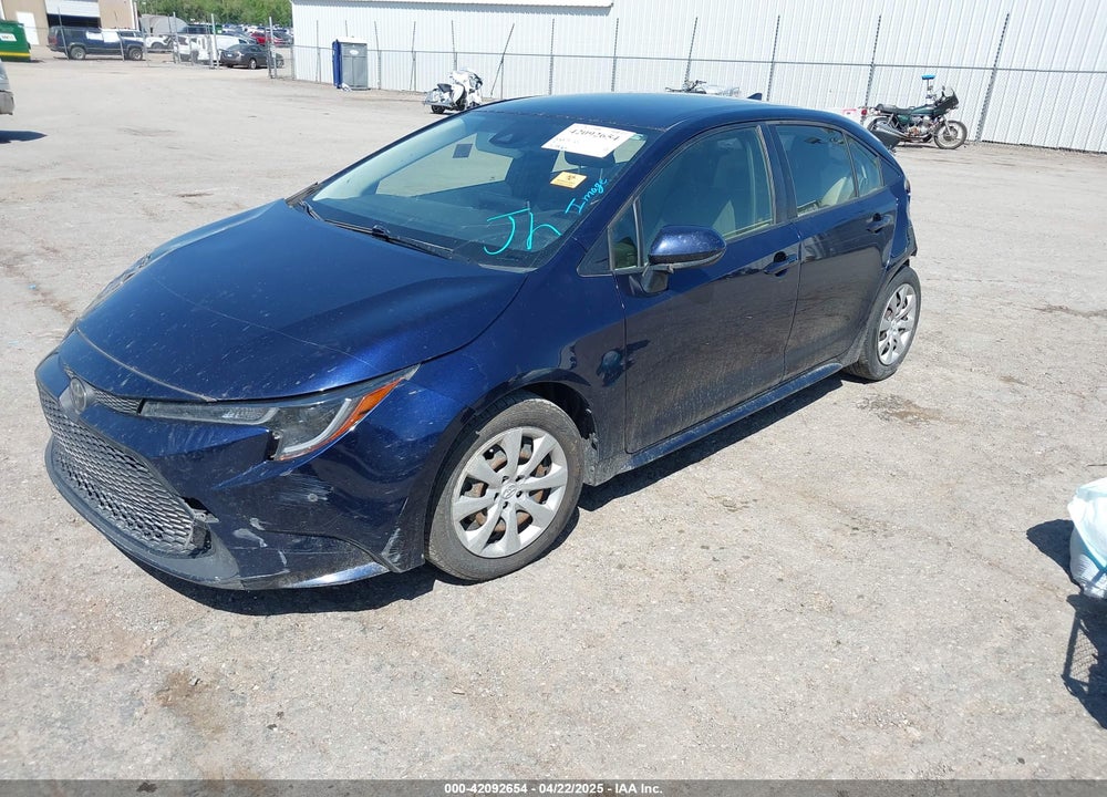2020 TOYOTA COROLLA VIN: JTDEPRAE7LJ013875