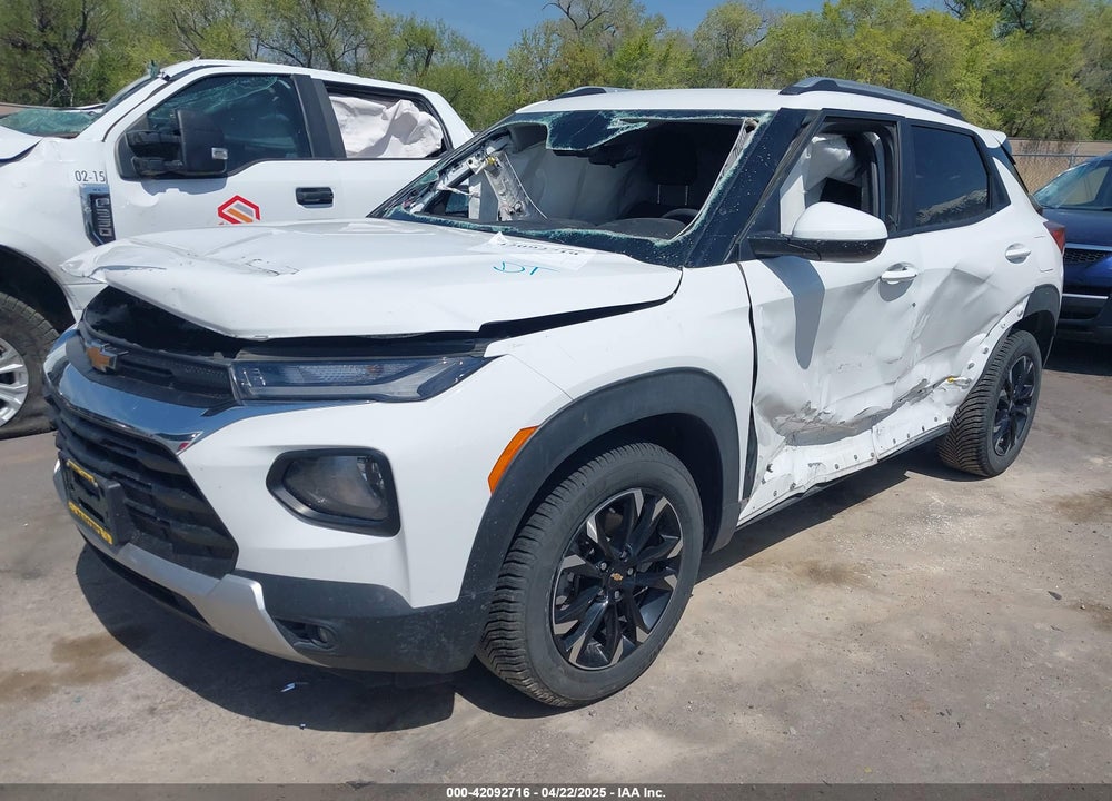 2022 CHEVROLET TRAILBLAZER VIN: KL79MPS29NB120536