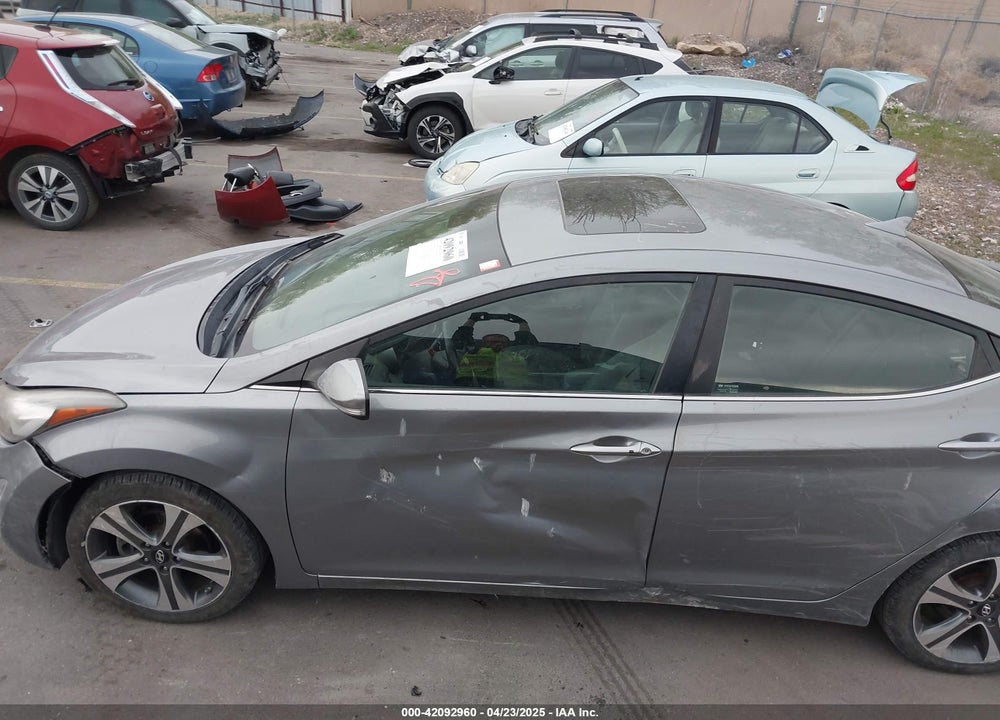 2014 HYUNDAI ELANTRA VIN: KMHDH4AH0EU032058