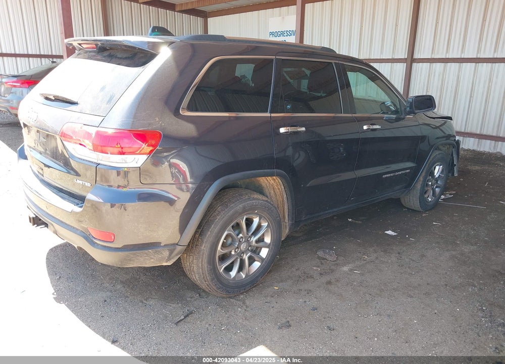 2014 JEEP GRAND CHEROKEE VIN: 1C4RJFBM2EC384196