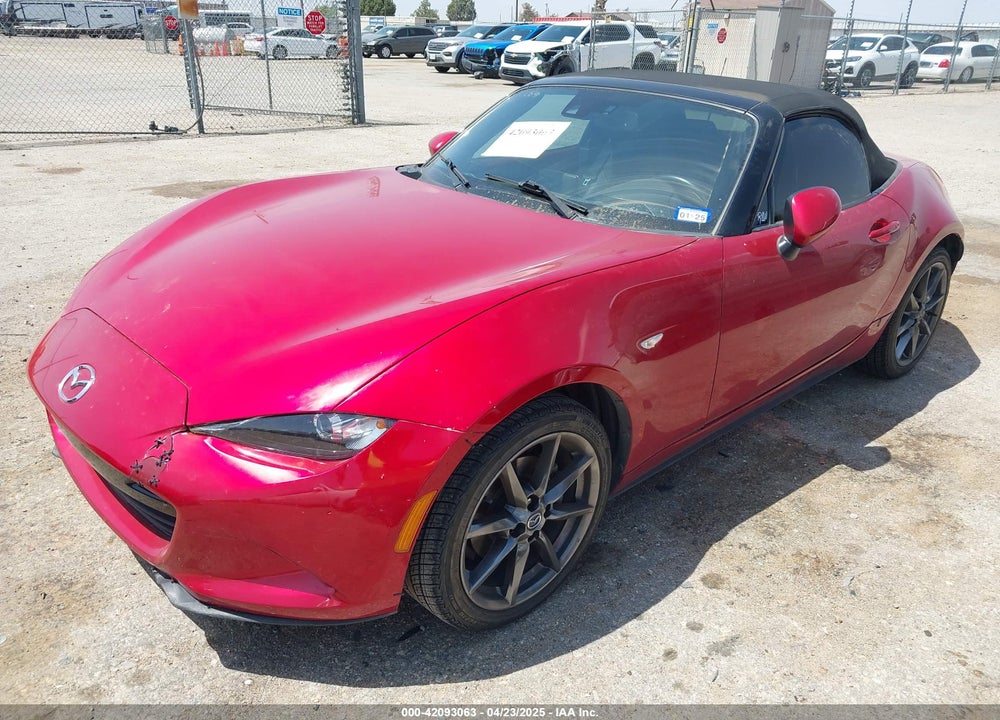 2016 MAZDA MX-5 MIATA GRAND TOURING VIN: JM1NDAD76G0109340